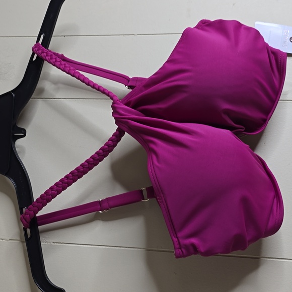 Women's Balconette Underwire Bikini Top Shade & Shore 36C - Picture 5 of 7